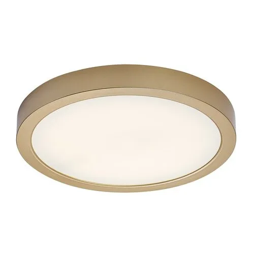 Rábalux Shaun Plus arany-fehér vízvédett LED mennyezeti lámpa (RAB-75079) LED 1 izzós IP44