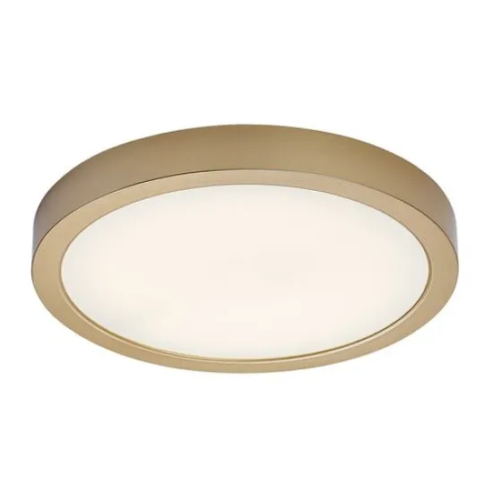 Rábalux Shaun Plus arany-fehér vízvédett LED mennyezeti lámpa (RAB-75079) LED 1 izzós IP44