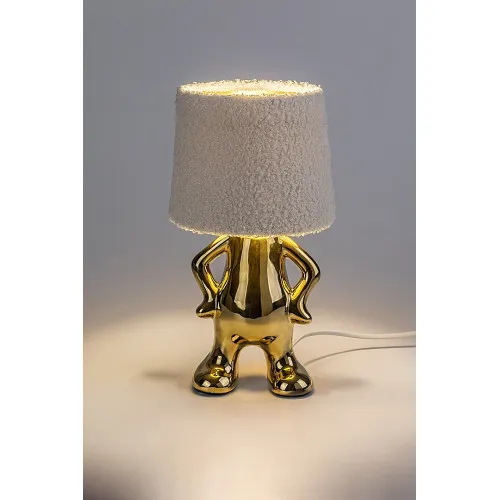Rábalux Smurfy arany asztali lámpa (RAB-74215) E14 1 izzós IP20