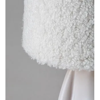 Rábalux Smurfy krém asztali lámpa (RAB-74218) E14 1 izzós IP20