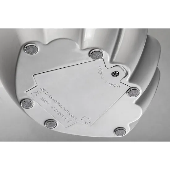 Rábalux Sparkly fehér hordozható LED asztali lámpa (RAB-76030) LED 1 izzós IP20