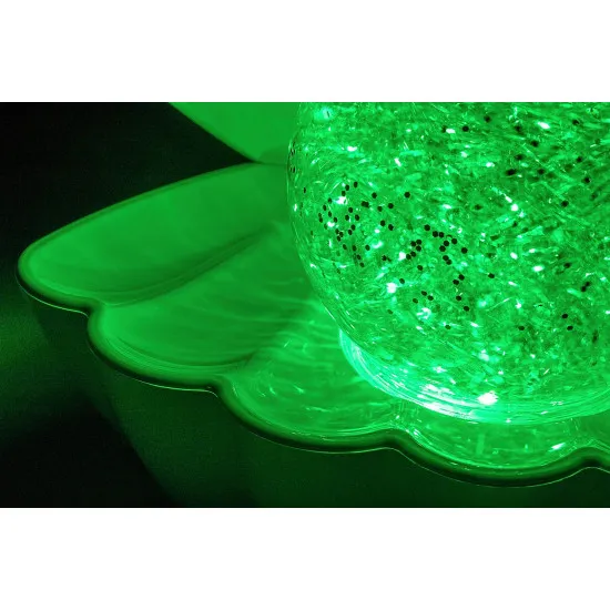 Rábalux Sparkly fehér hordozható LED asztali lámpa (RAB-76030) LED 1 izzós IP20