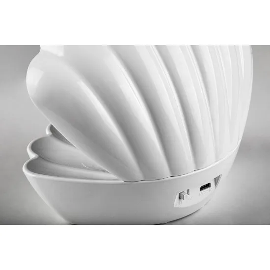 Rábalux Sparkly fehér hordozható LED asztali lámpa (RAB-76030) LED 1 izzós IP20