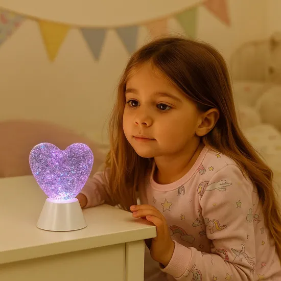 Rábalux Sparkly fehér hordozható LED asztali lámpa (RAB-76040) LED 1 izzós IP20