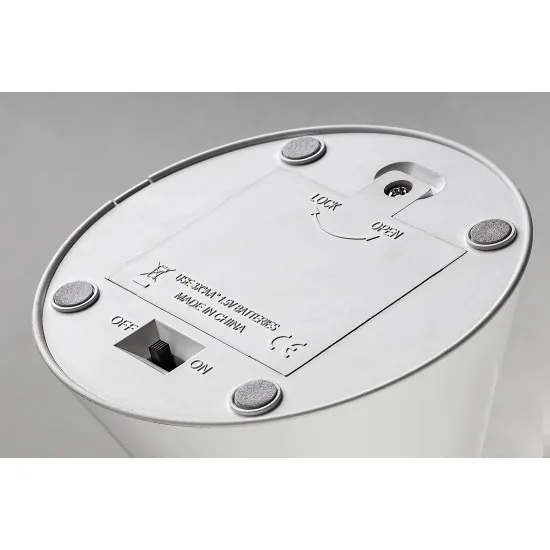 Rábalux Sparkly fehér hordozható LED asztali lámpa (RAB-76040) LED 1 izzós IP20