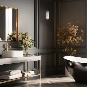 Rábalux Sybil króm fürdőszobai falikar (RAB-75035) G9 2 izzós IP44