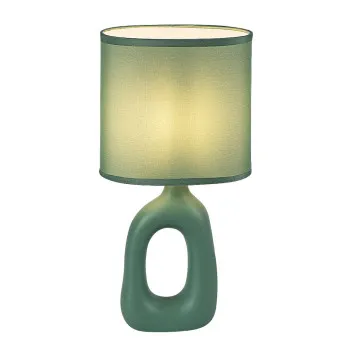 Rábalux Sylira zöld asztali lámpa (RAB-74071) E14 1 izzós IP20