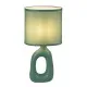 Rábalux Sylira zöld asztali lámpa (RAB-74071) E14 1 izzós IP20