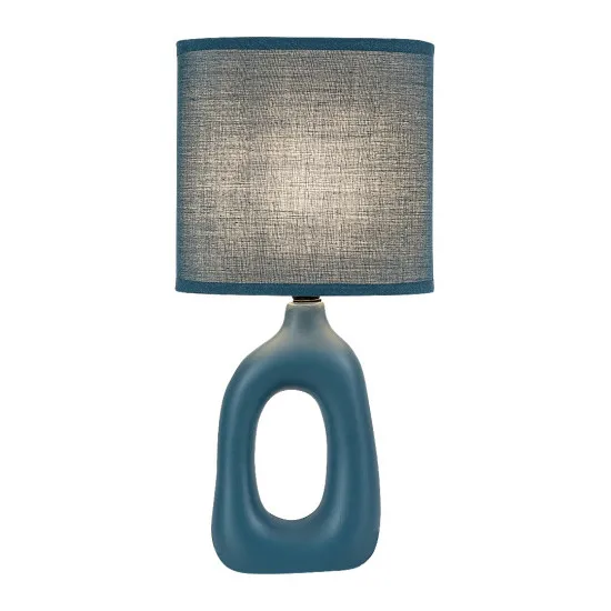 Rábalux Sylira kék asztali lámpa (RAB-74072) E14 1 izzós IP20