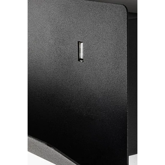 Rábalux Tacito fekete falikar (RAB-71089) GU10 1 izzós IP20