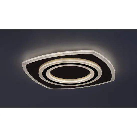 Rábalux Taneli 2 fekete-arany LED mennyezeti lámpa (RAB-71317) LED 1 izzós IP20