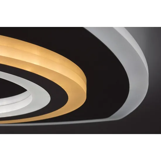 Rábalux Taneli 2 króm LED mennyezeti lámpa (RAB-71318) LED 1 izzós IP20