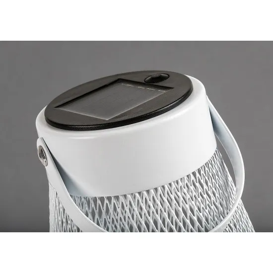 Rábalux Tapolca fehér kültéri napelemes LED asztali lámpa (RAB-77176) LED 1 izzós IP44