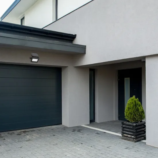 Rábalux Tarcal fekete mozgásérzékelős LED kültéri fali lámpa (RAB-77159) LED 1 izzós IP65