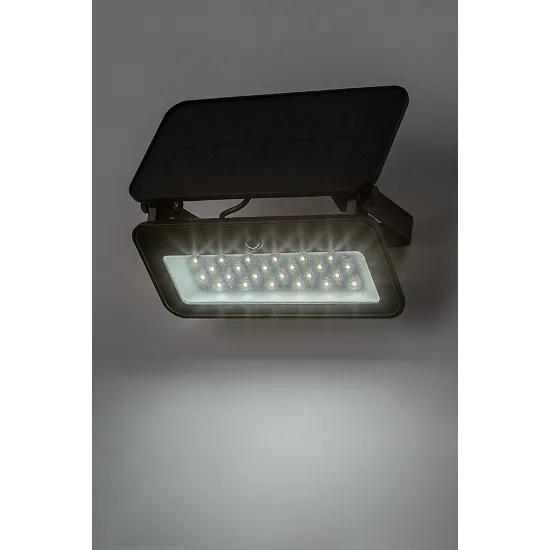 Rábalux Tarcal fekete mozgásérzékelős LED kültéri fali lámpa (RAB-77160) LED 1 izzós IP65