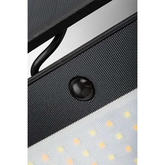 Rábalux Tarcal fekete mozgásérzékelős LED kültéri fali lámpa (RAB-77160) LED 1 izzós IP65