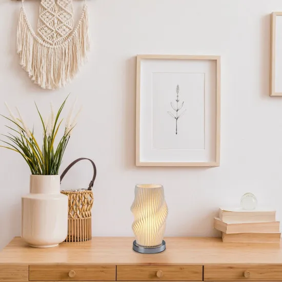 Rábalux Tiana króm asztali lámpa (RAB-74189) E14 1 izzós IP20