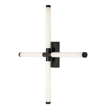 Rábalux Tilora fekete fürdőszobai LED tükörmegvilágító lámpa (RAB-75046) LED 1 izzós IP44