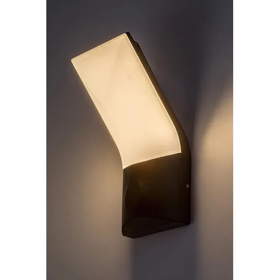 Rábalux Tolna fekete LED kültéri fali lámpa (RAB-77171) LED 1 izzós IP54