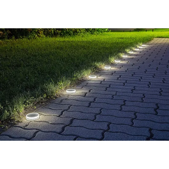 Rábalux Trillo átlátszó LED napelemes kültéri dekorlámpa (RAB-77175) LED 1 izzós IP65