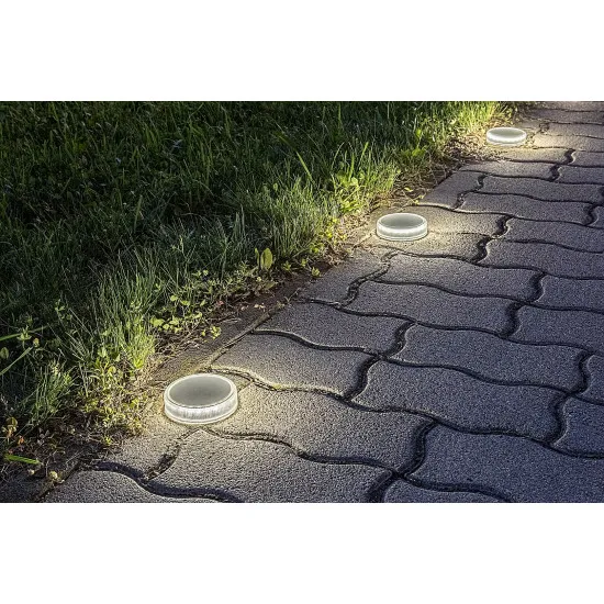 Rábalux Trillo átlátszó LED napelemes kültéri dekorlámpa (RAB-77175) LED 1 izzós IP65