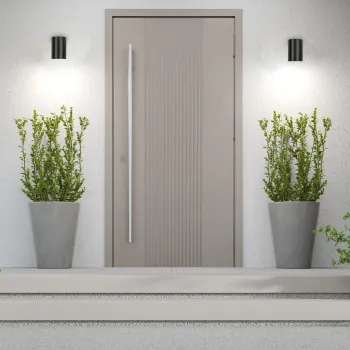 Rábalux Urfa fekete LED kültéri fali lámpa (RAB-77154) LED 1 izzós IP65