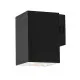 Rábalux Urfa fekete LED kültéri fali lámpa (RAB-77156) LED 1 izzós IP65