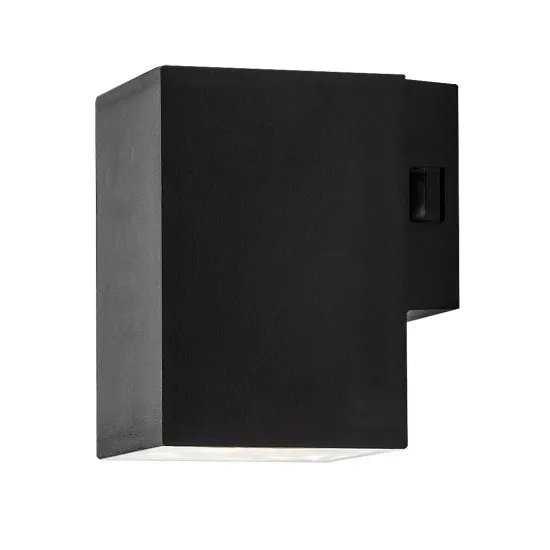 Rábalux Urfa fekete LED kültéri fali lámpa (RAB-77156) LED 1 izzós IP65