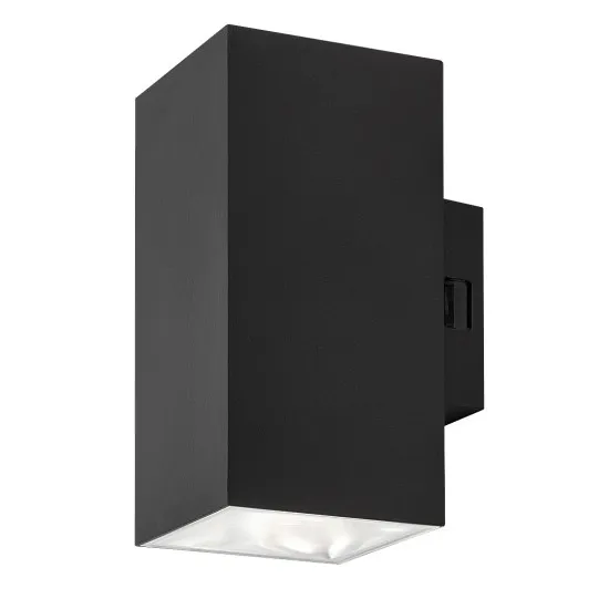 Rábalux Urfa fekete LED kültéri fali lámpa (RAB-77157) LED 1 izzós IP65