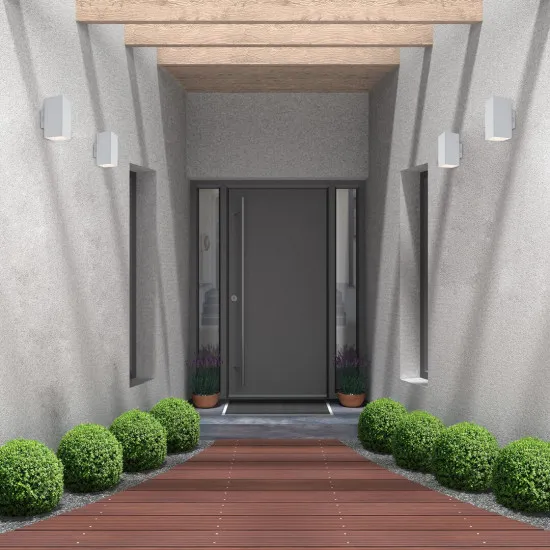 Rábalux Urfa fehér LED kültéri fali lámpa (RAB-77164) LED 1 izzós IP65