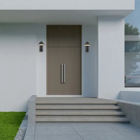 Rábalux Wengen fekete LED kültéri fali lámpa (RAB-77148) LED 1 izzós IP54