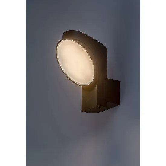 Rábalux Wengen fekete LED kültéri fali lámpa (RAB-77148) LED 1 izzós IP54