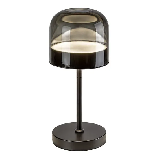 Rábalux Xelira fekete LED asztali lámpa (RAB-74037) LED 1 izzós IP20