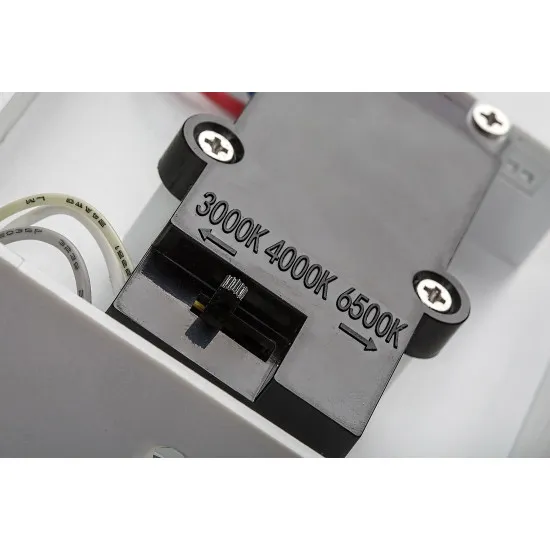 Rábalux Zaragoza fehér mozgásérzékelős LED kültéri fali lámpa (RAB-77116) LED 1 izzós IP54