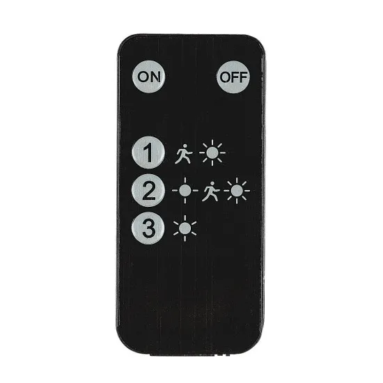 Rábalux Zavod fekete kültéri mozgásérzékelős LED kültéri fali lámpa (RAB-77129) LED 1 izzós IP65