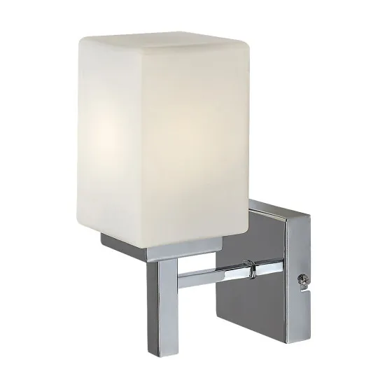 Rábalux Zenkai króm fürdőszobai falikar (RAB-71059) E14 1 izzós IP44