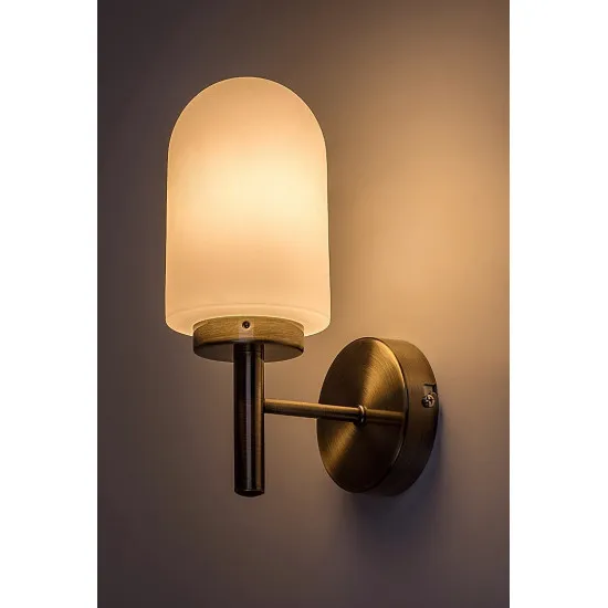 Rábalux Zenkai bronz fürdőszobai falikar (RAB-71060) E14 1 izzós IP44