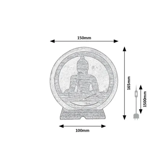 Rábalux Zenova narancs asztali lámpa (RAB-76033) E14 1 izzós IP20