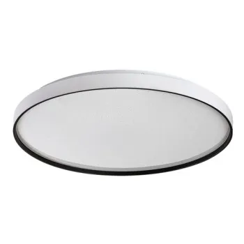 Rábalux Zerava fekete-fehér távirányítós LED mennyezeti lámpa (RAB-71450) LED 1 izzós IP20