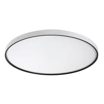 Rábalux Zerava fekete-fehér távirányítós LED mennyezeti lámpa (RAB-71451) LED 1 izzós IP20