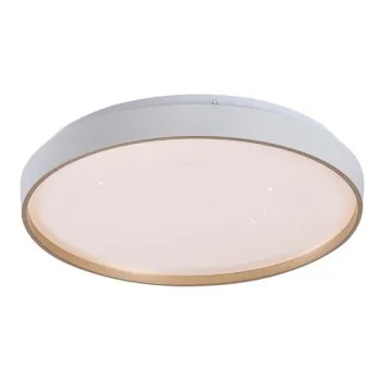 Rábalux Zerava arany-fehér távirányítós LED mennyezeti lámpa (RAB-71452) LED 1 izzós IP20