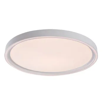 Rábalux Zerina fehér vízvédett távirányítós LED mennyezeti lámpa (RAB-75086) LED 1 izzós IP40