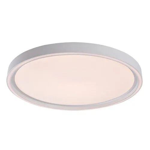 Rábalux Zerina fehér vízvédett távirányítós LED mennyezeti lámpa (RAB-75086) LED 1 izzós IP40