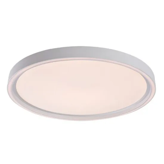 Rábalux Zerina fehér vízvédett távirányítós LED mennyezeti lámpa (RAB-75086) LED 1 izzós IP40