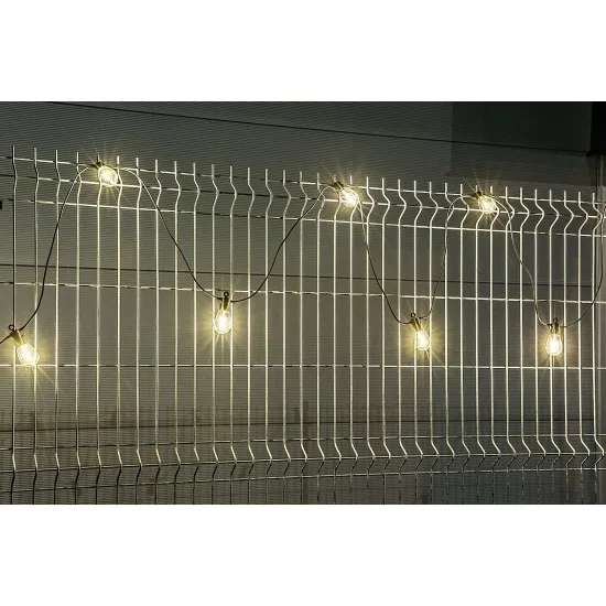 Rábalux Zirc fekete kültéri napelemes LED fényfüzér (RAB-77165) LED 1 izzós IP44