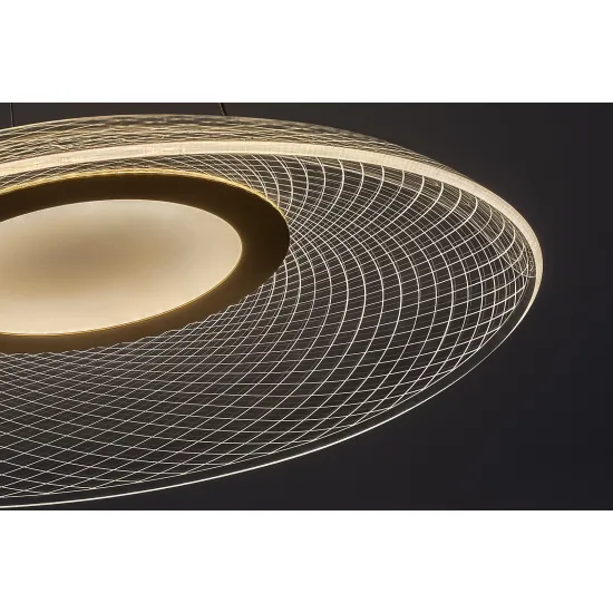 Rábalux Zofrael arany LED függesztett lámpa (RAB-72411) LED 1 izzós IP20