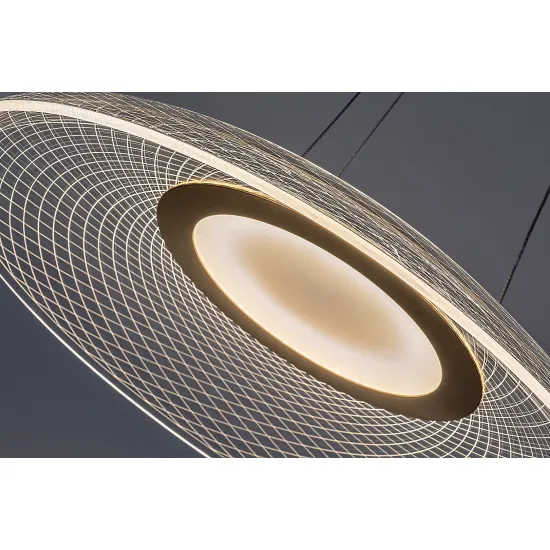 Rábalux Zofrael arany LED függesztett lámpa (RAB-72411) LED 1 izzós IP20