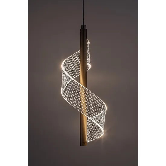 Rábalux Zofrael arany LED függesztett lámpa (RAB-72414) LED 1 izzós IP20