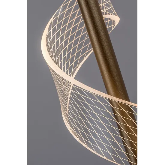 Rábalux Zofrael arany LED függesztett lámpa (RAB-72414) LED 1 izzós IP20