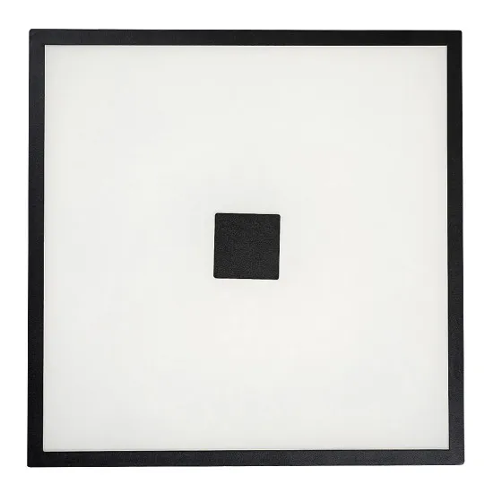 Rábalux Zoya fekete fürdőszobai LED mennyezeti lámpa (RAB-75033) LED 1 izzós IP44